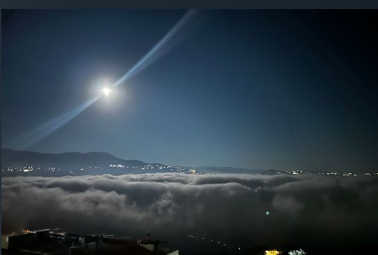 Lebanese Sunset by friend of Nibal AbouAssi
